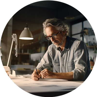 Pozostali podatnicy - Pan siedzący przy biurku